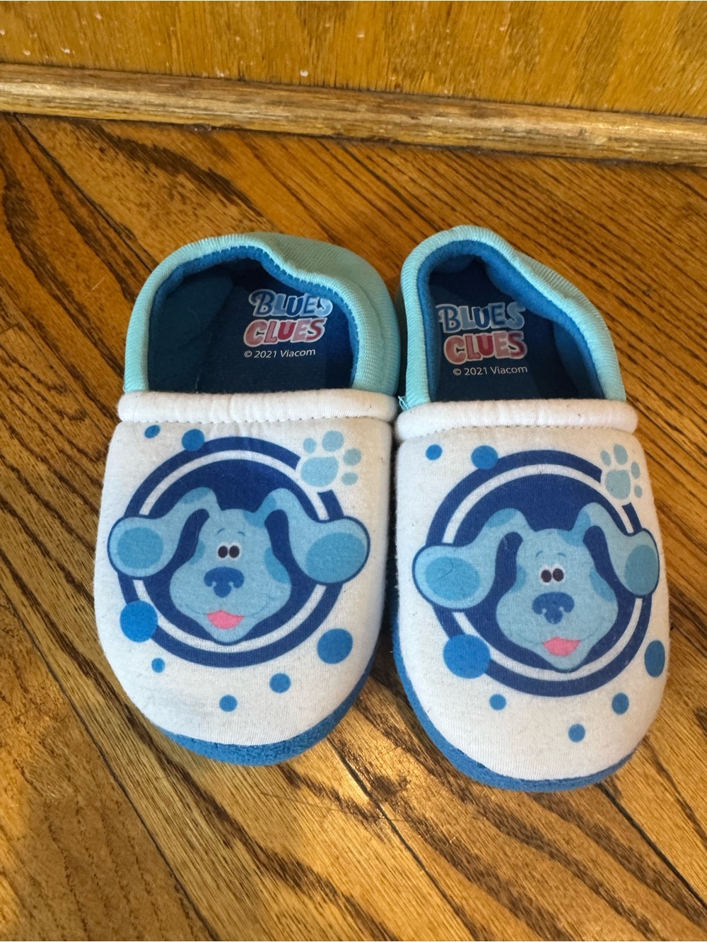 Kids Blues Clues Slippers Size 10 Toddler